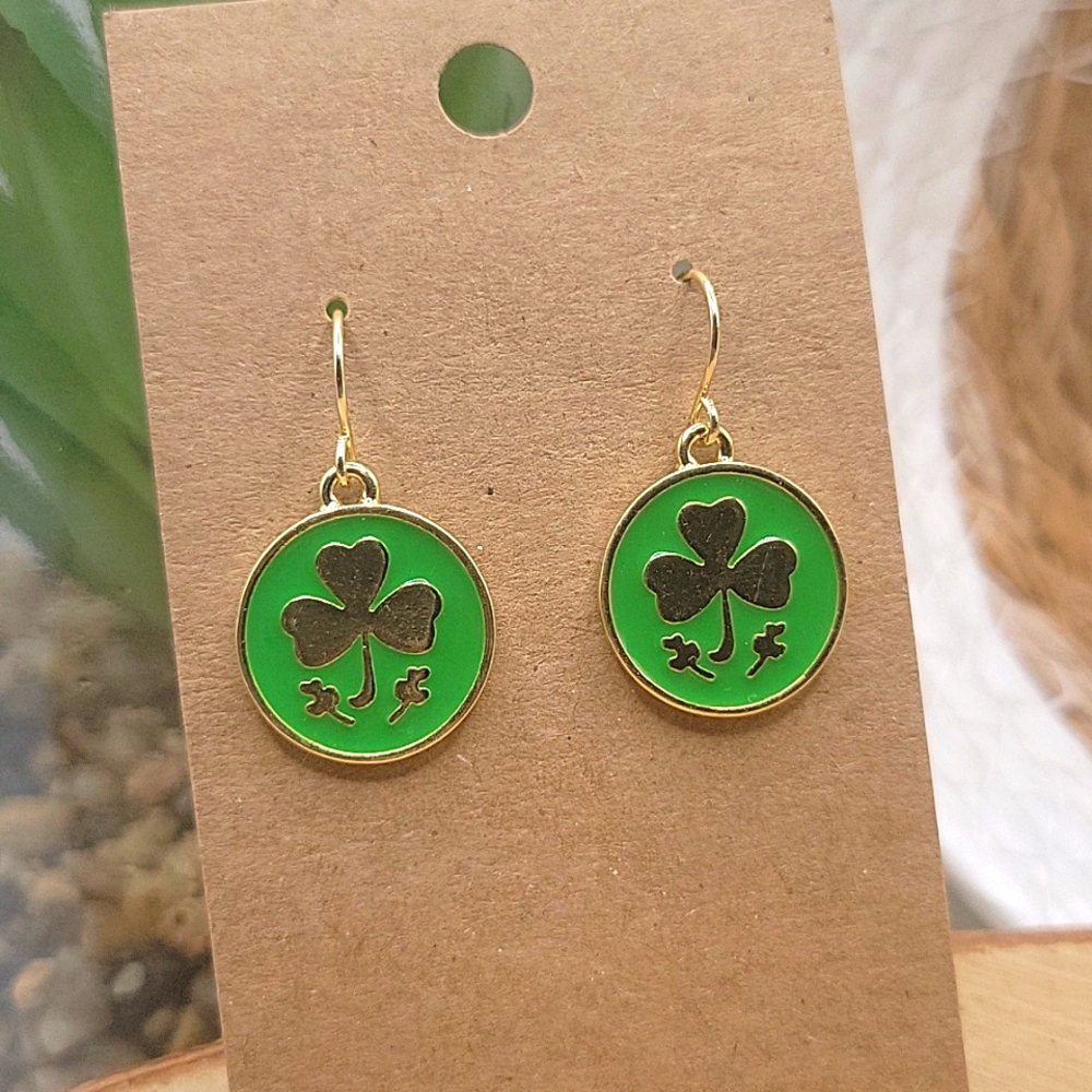 2/$10 St. Pat's Day earrings
